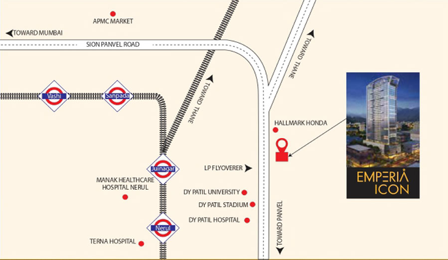 Emperia Icon Location